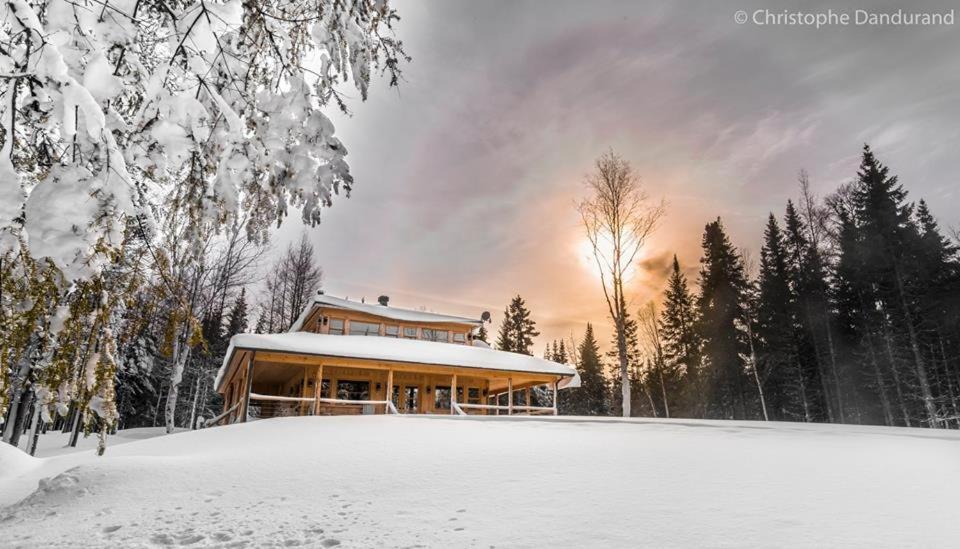 Chalet Tao Par Les Chalets Spa Canada La Malbaie Esterno foto